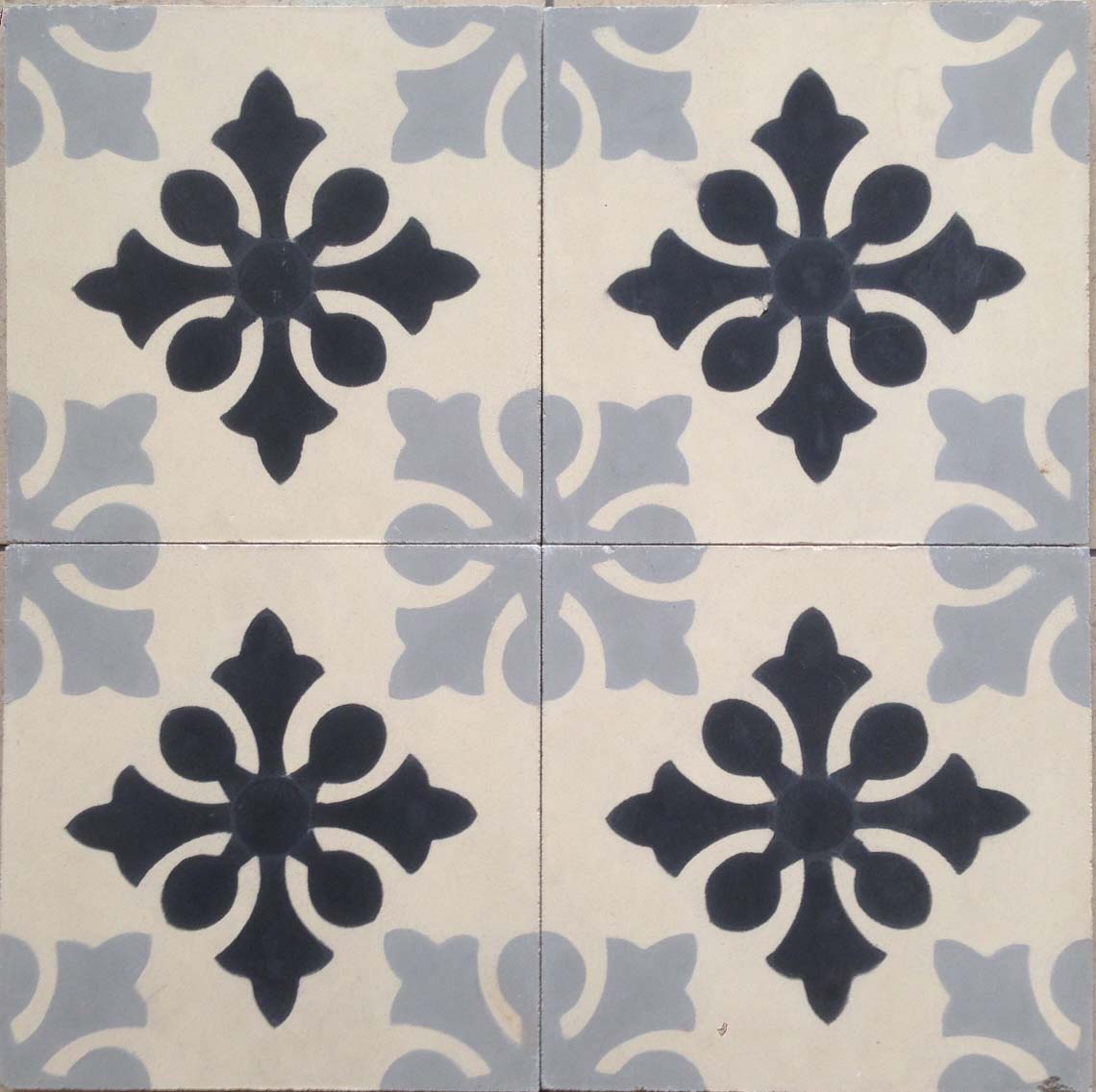 Snowflake Grey Encaustic Tile 20cm*20cm*1.5cm